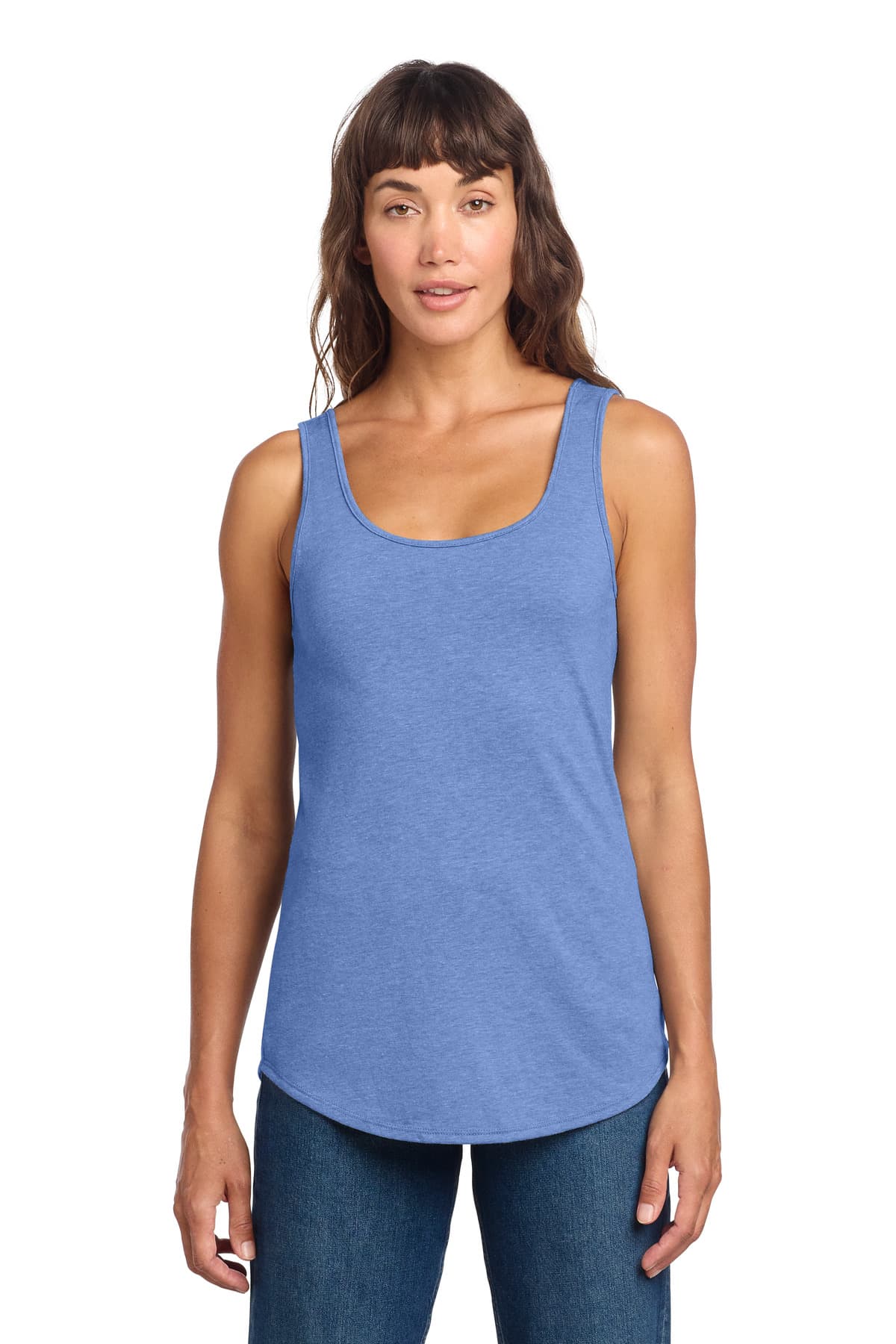 District ® Women's Perfect Tri ® Relaxed Tank — Maritime Frost