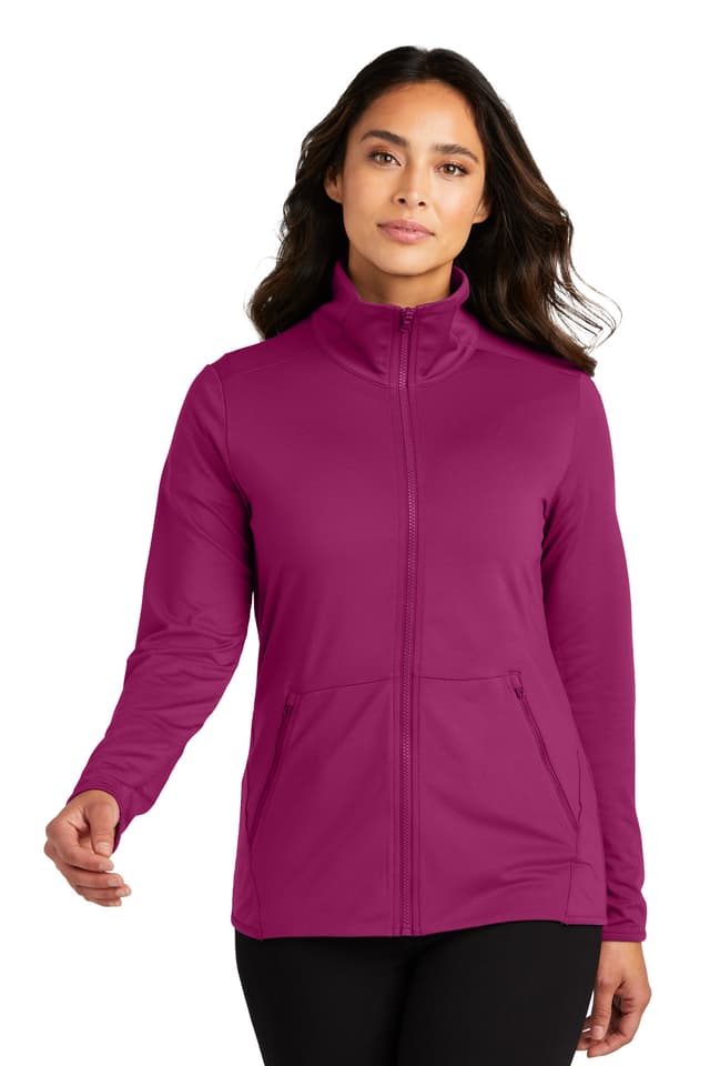 Port Authority ® Women's Accord Stretch Fleece Full-Zip