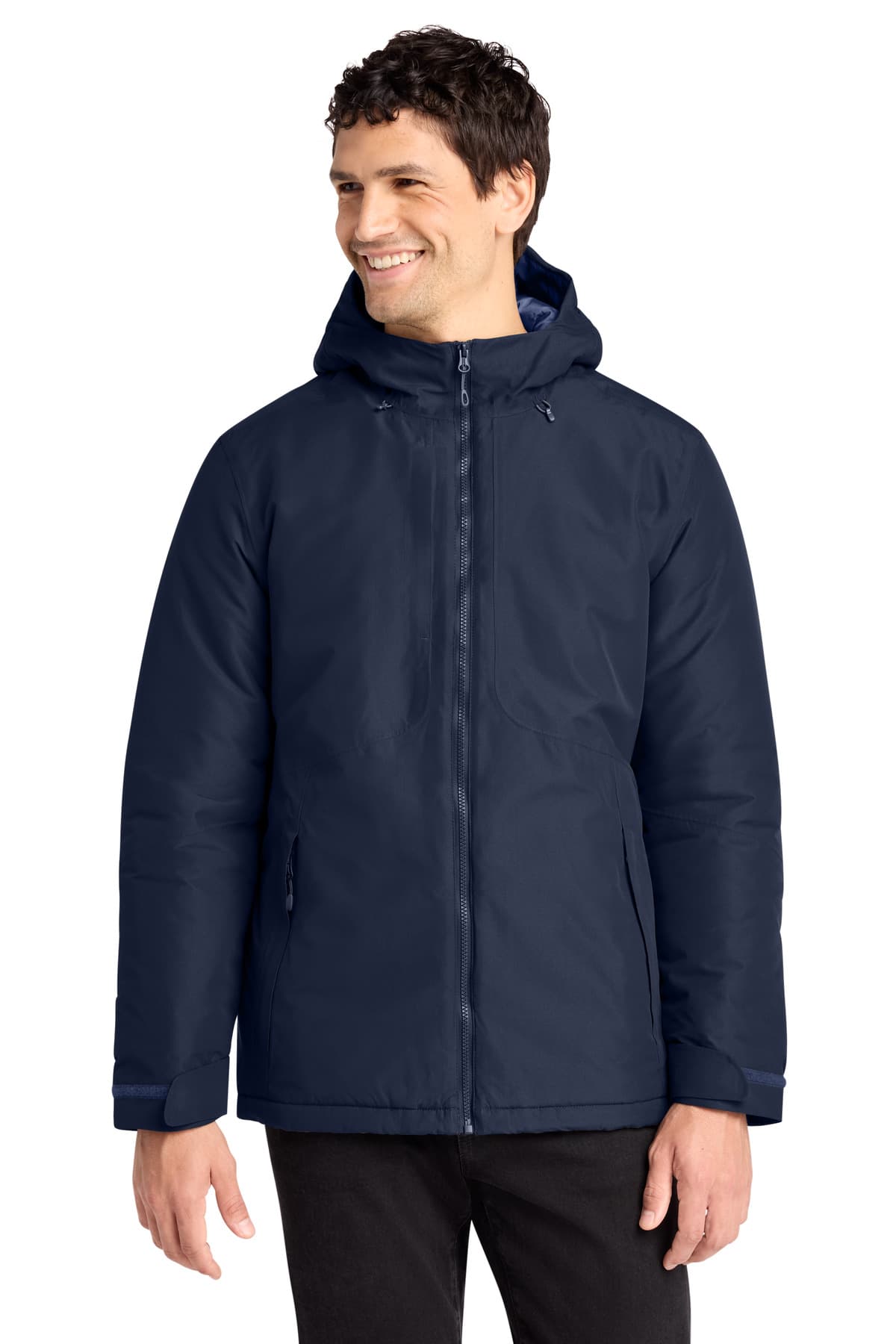 Port Authority ® Venture Waterproof Insulated Jacket — Dress Blue Navy