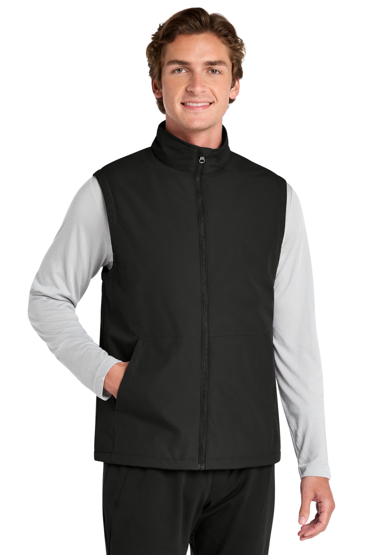 Sport-Tek ® Insulated Vest — Black