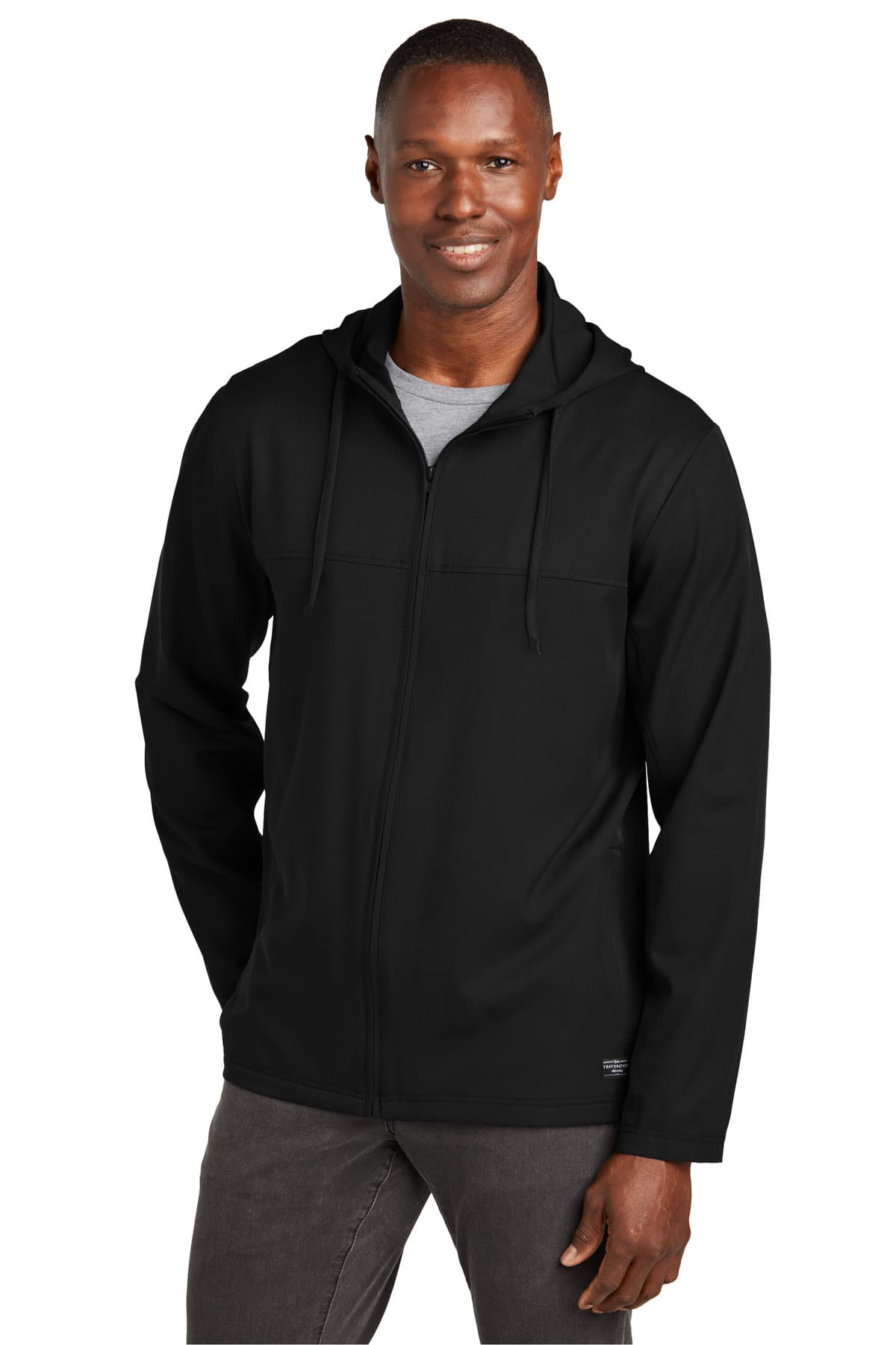 TravisMathew Balboa Hooded Full-Zip Jacket — Black