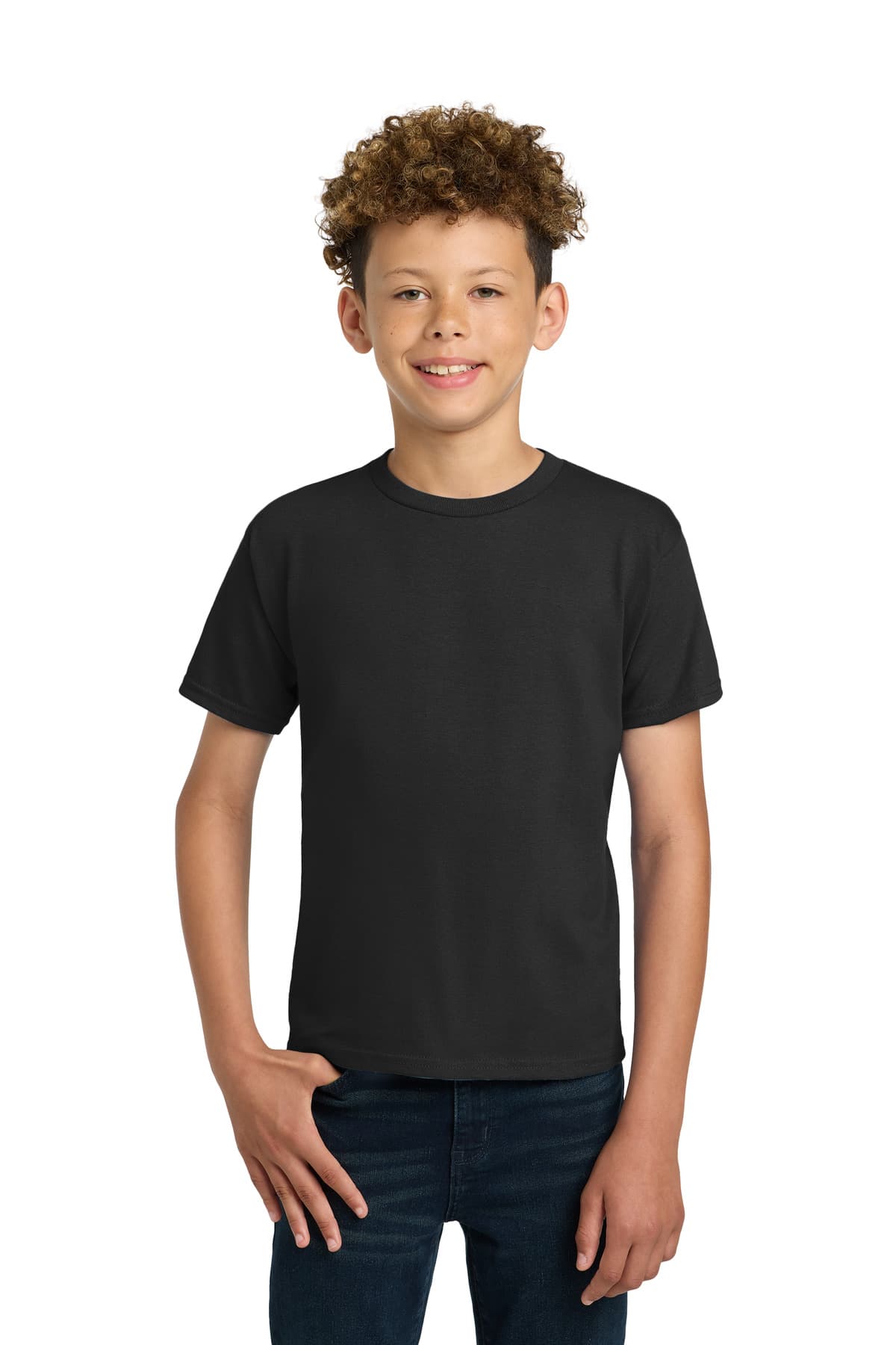 Gildan ® - Youth Ultra Cotton ® 100% US Cotton T-Shirt — Black