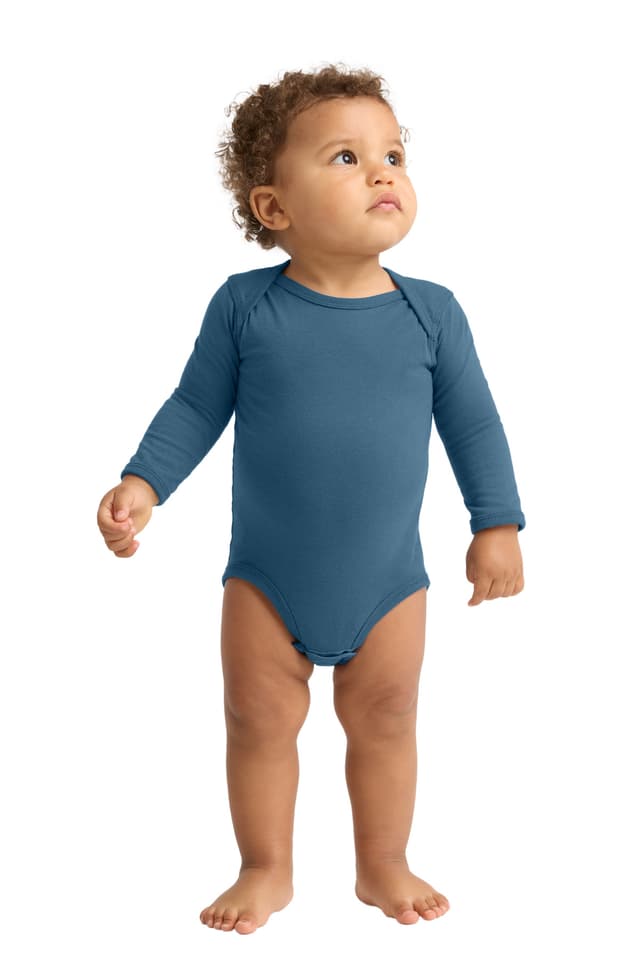 Rabbit Skins Infant Long Sleeve Jersey Bodysuit
