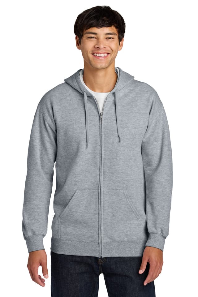 Gildan Softstyle ® Midweight Fleece Full-Zip Hooded Sweatshirt
