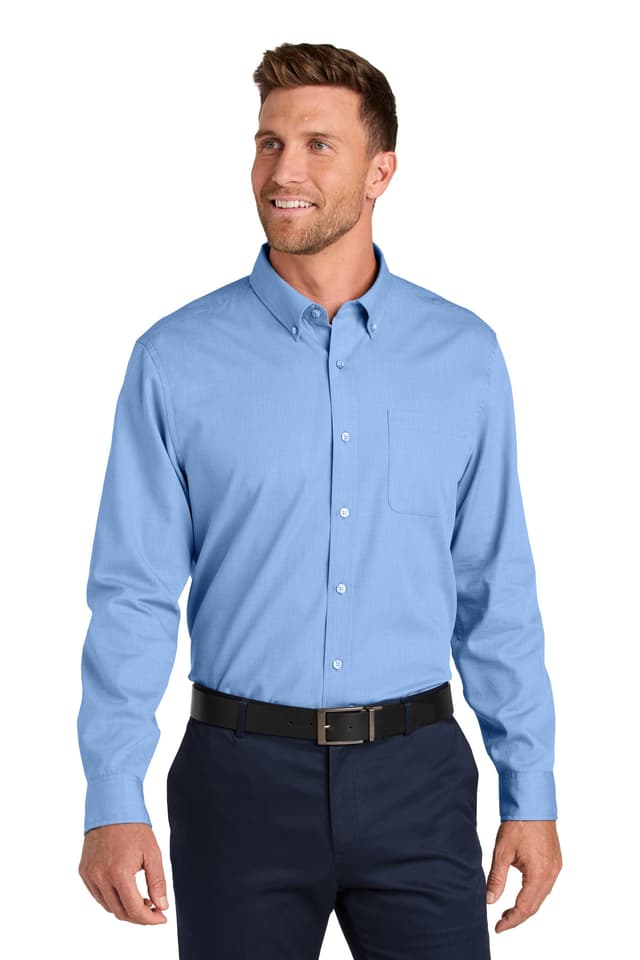 Port Authority ® Long Sleeve Nailhead Easy Care Shirt