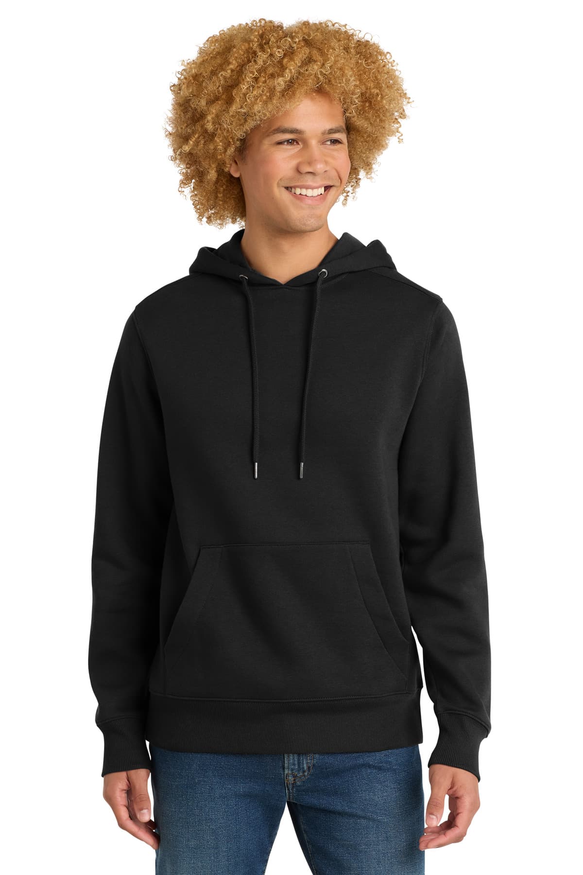 District ® Perfect Weight ® Fleece Hoodie — Jet Black