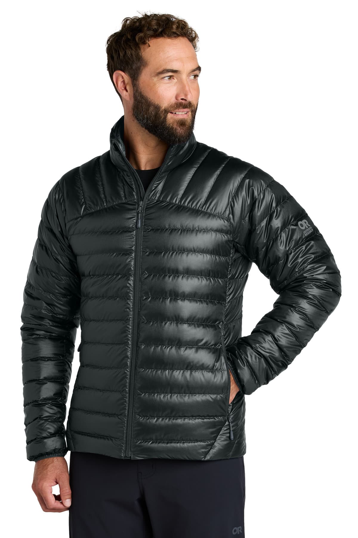 LIMITED EDITION Outdoor Research ® 800 Tech Down Jacket — Black