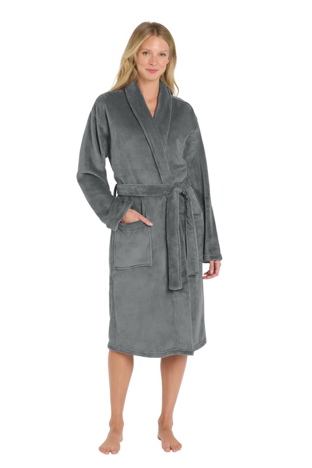 Port Authority ® Plush Microfleece Shawl Collar Robe