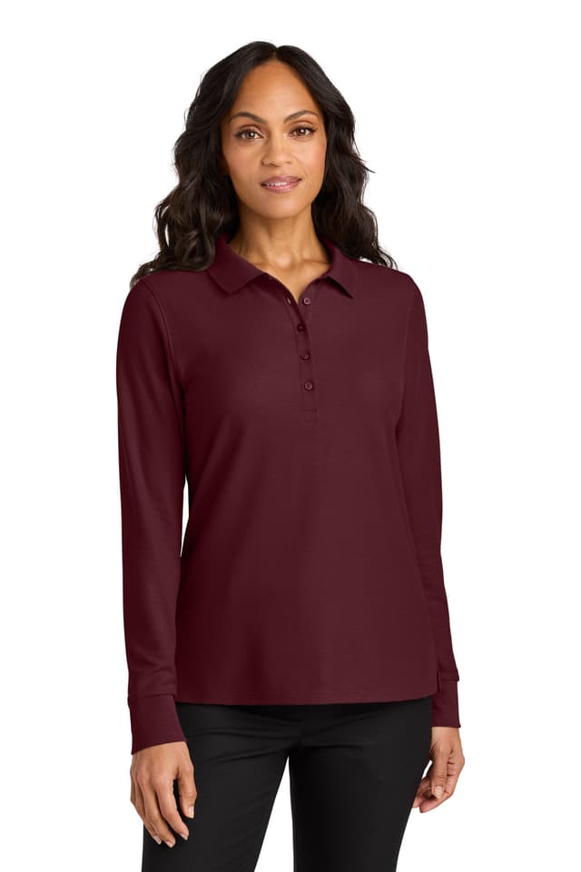 Port Authority ® Women's Wearever Signature Pique Long Sleeve Polo