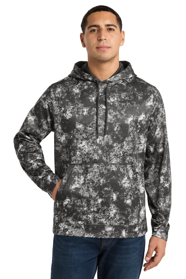Sport-Tek ® Sport-Wick ® Mineral Freeze Fleece Hooded Pullover