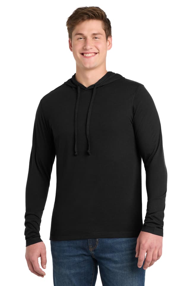 Sport-Tek ® PosiCharge ® Tri-Blend Wicking Long Sleeve Hoodie