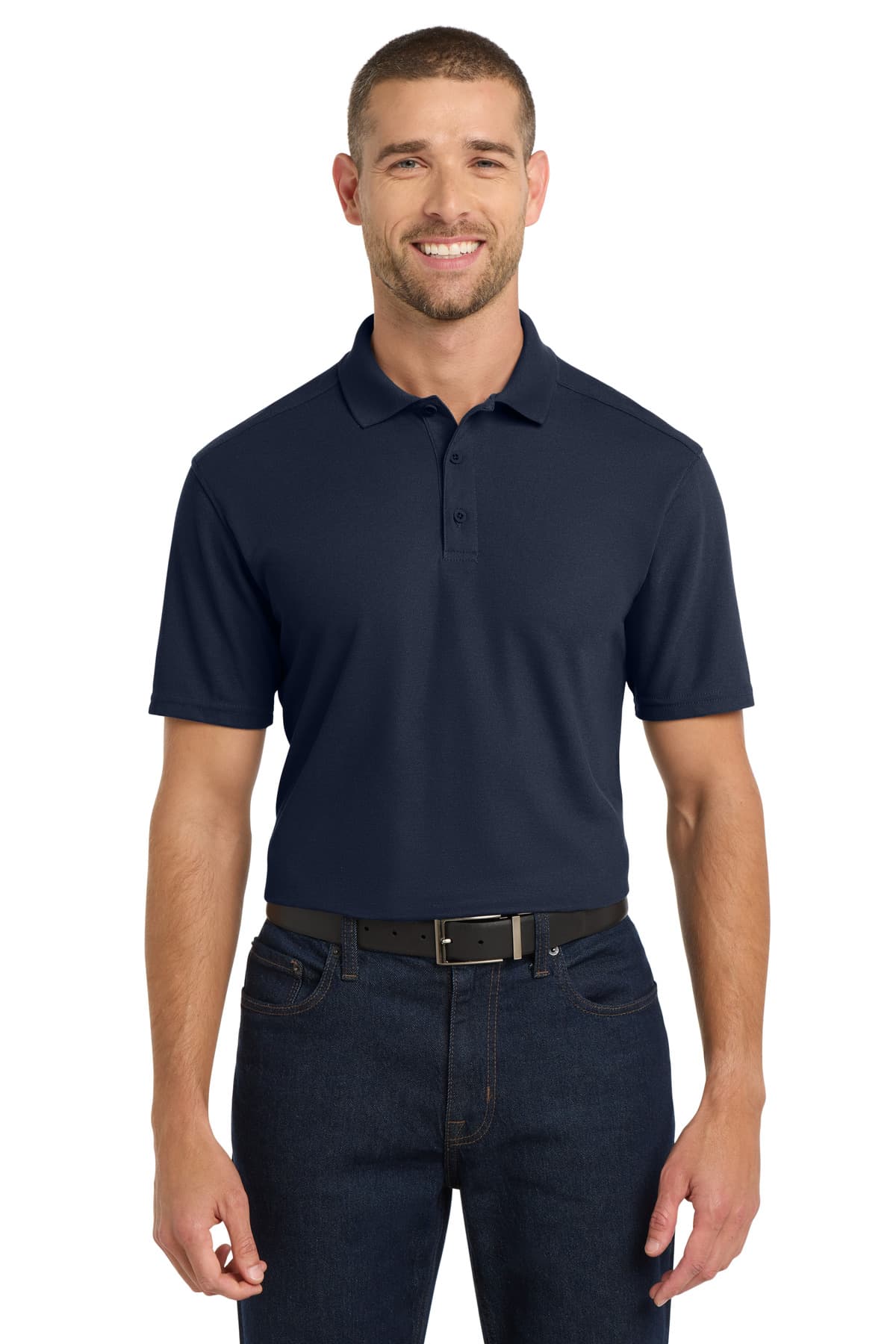Port Authority ® EZPerformance Pique Polo — Navy