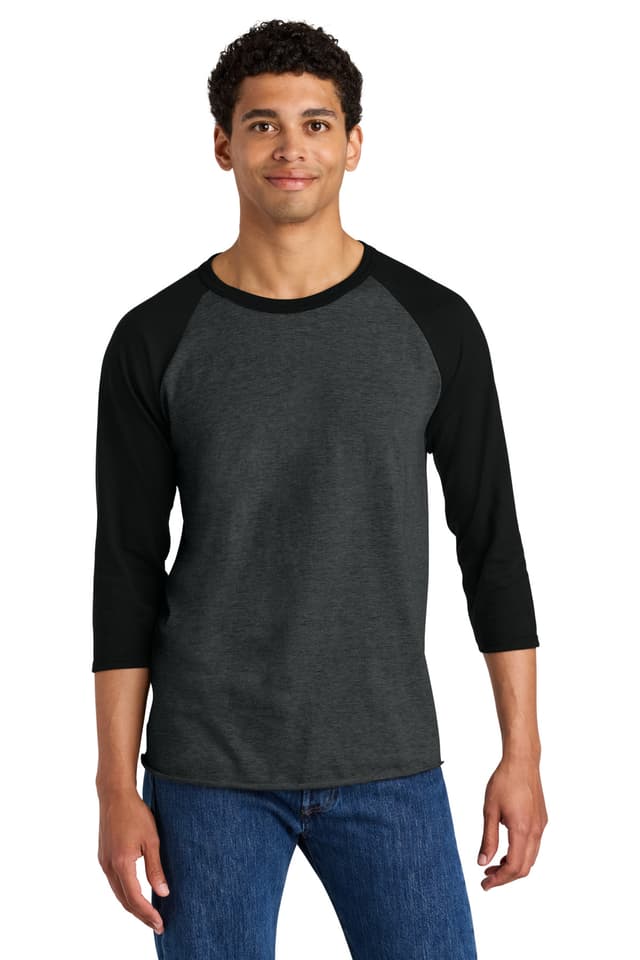 Jerzees ® Unisex Premium Blend Combed Ring Spun 3/4-Sleeve Raglan