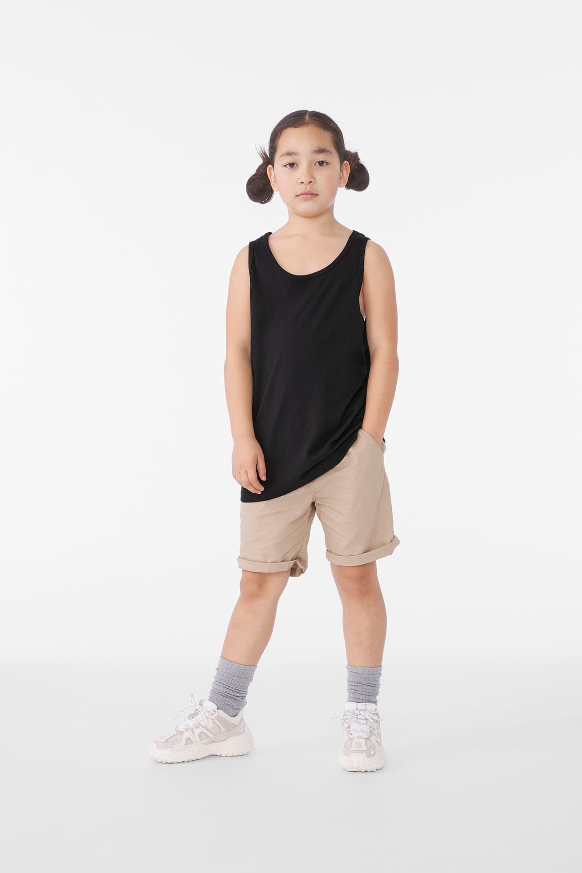BELLA+CANVAS ® Youth Jersey Tank — Black