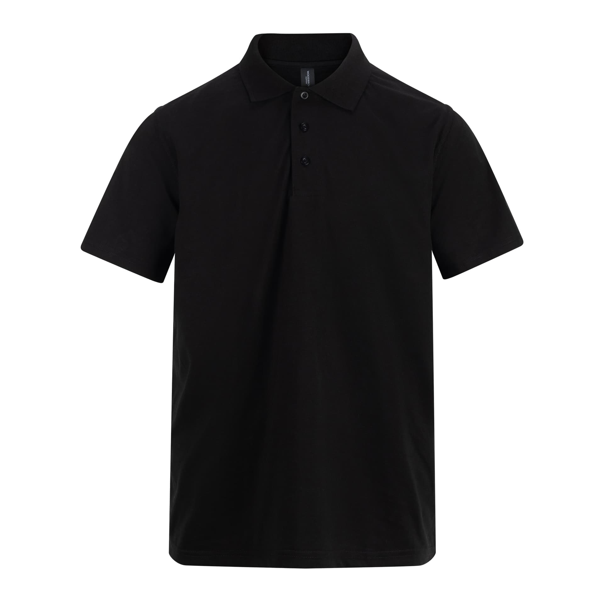 A4 Classic Jersey Polo — BLACK